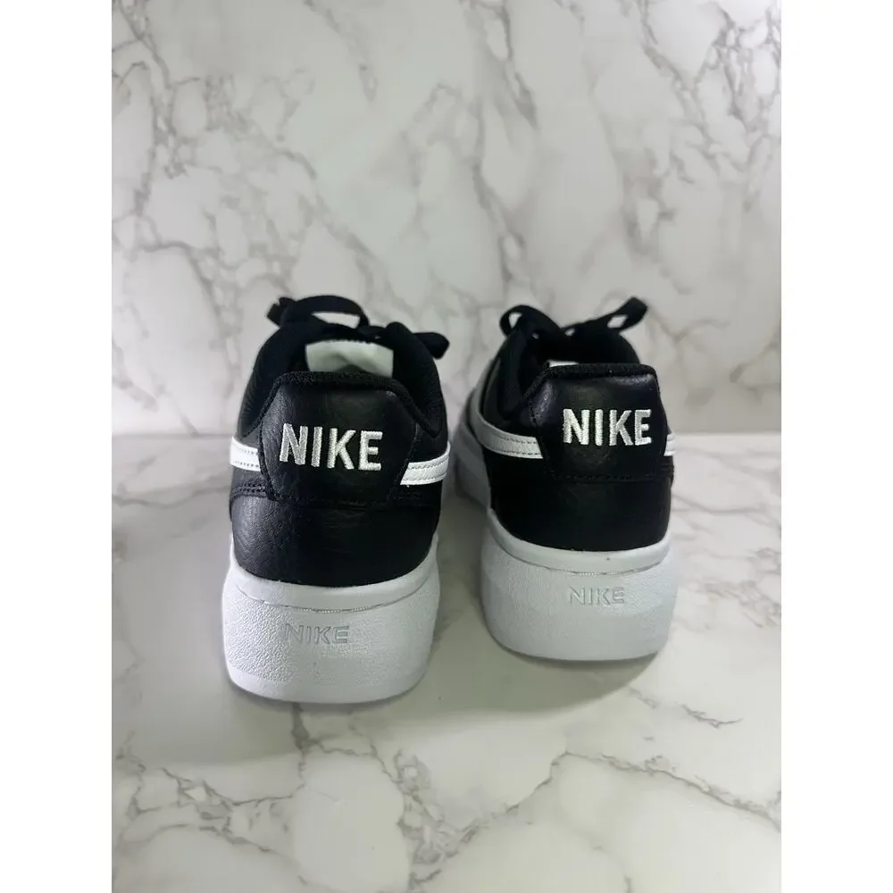 Nike Court Vision ALTA LTR Black Platform Sneakers DM0113-002 Women's Size 7.5